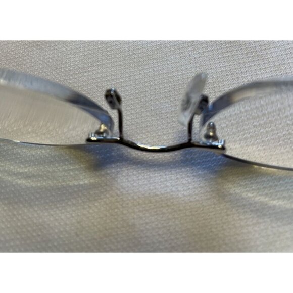 Daniel Swarovski Rimless Glasses 23K Gold Plated Frame Austria W/ Case - Picture 4 of 9